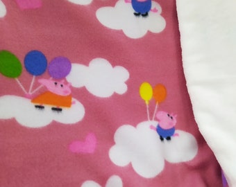 Peppa Pig Baby Decke-Minky Baby Decke-Baby Decke-Dusche Geschenk