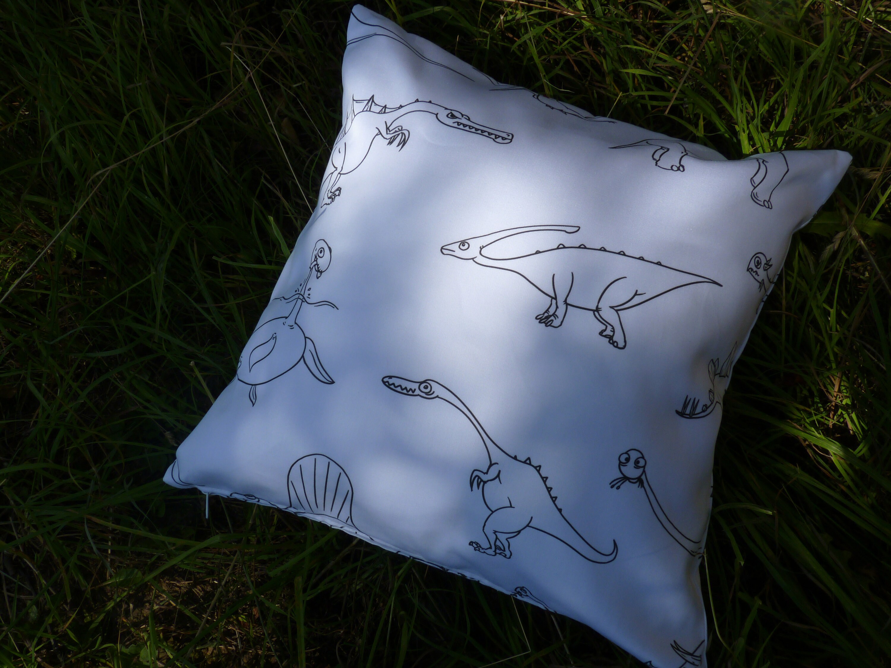 2 Sided Coloring Pillowcase Textile Markerscolor Your Own Etsy UK