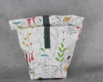 Lunchbag klein Wiesenblumen