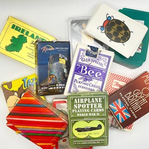 Vintage Unopened Playing Cards - Etsy