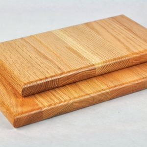 Oak Mini Serving Board Set