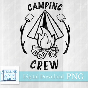 Camping SVG, Camping Crew Svg, Nature SVG, Campfire SVG, Camp Svg, Camper Svg, Nature Svg, Camping Png