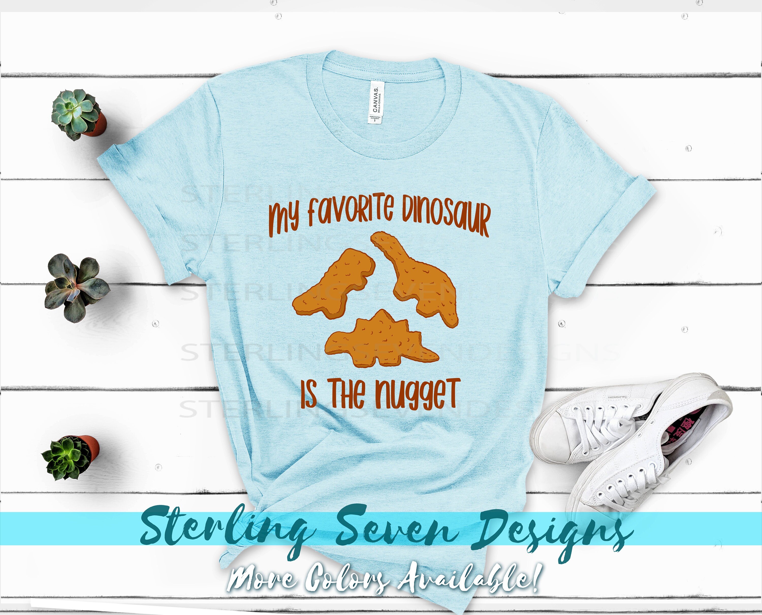 nugget in a biscuit shirt