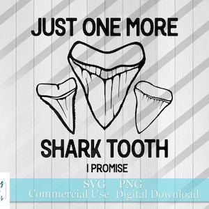 Shark Tooth SVG PNG, Fossil Hunter Shark Teeth Design, Gift for Dad, Gift For Mom, Paleontology, Megalogon Tooth, Shark Teeth