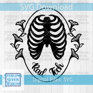 Download Radiology Svg Xray Flower Svg Rad Flower Shirt Cut File Etsy 3D SVG Files Ideas | SVG, Paper Crafts, SVG File