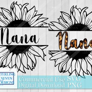 Free Free 140 Sunflower Nana Svg SVG PNG EPS DXF File