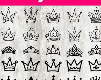 100 Royal Crown SVG Designs
