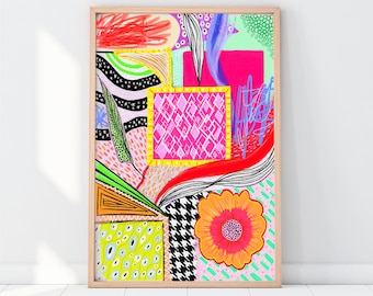 Abstract Painting Wall Art for Modern Space