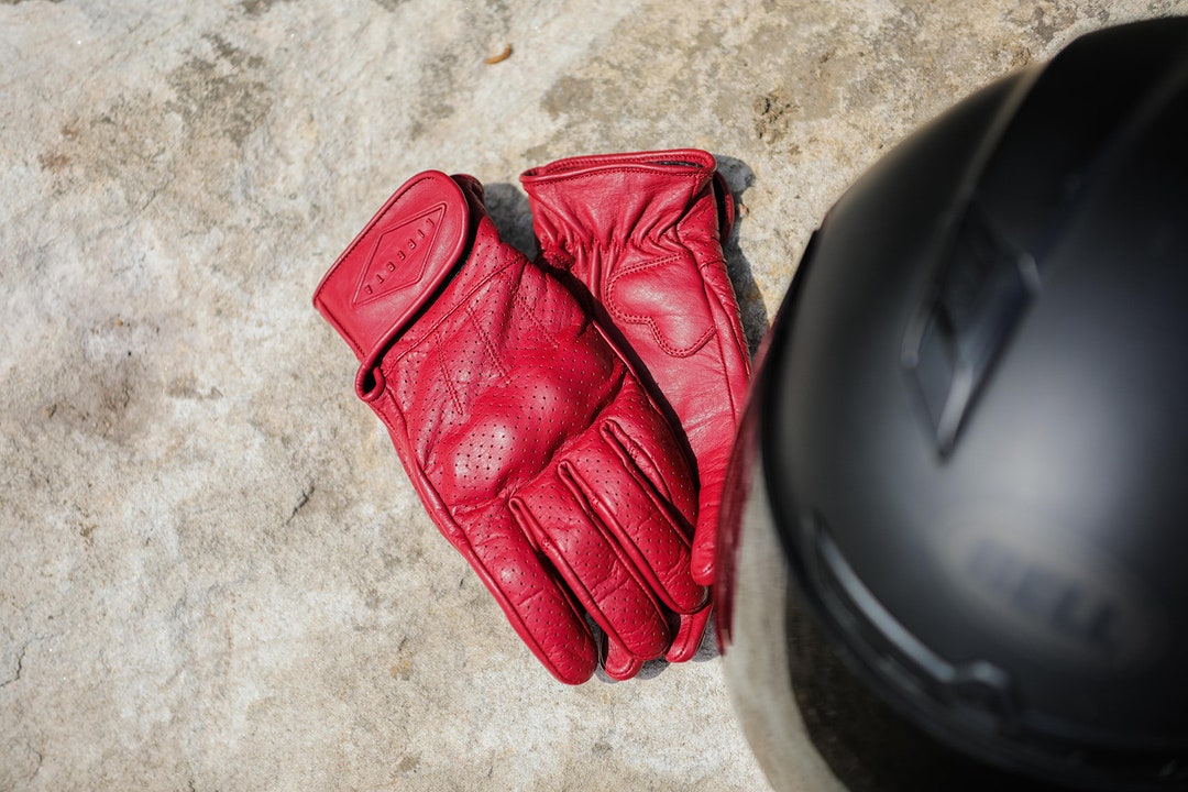 小物 BUCO MOTORCYCLE GLOVE DEERSKIN (L) RED BUCO MOTORCYCLE GLOVE / DEERSKIN – The Real McCoy's