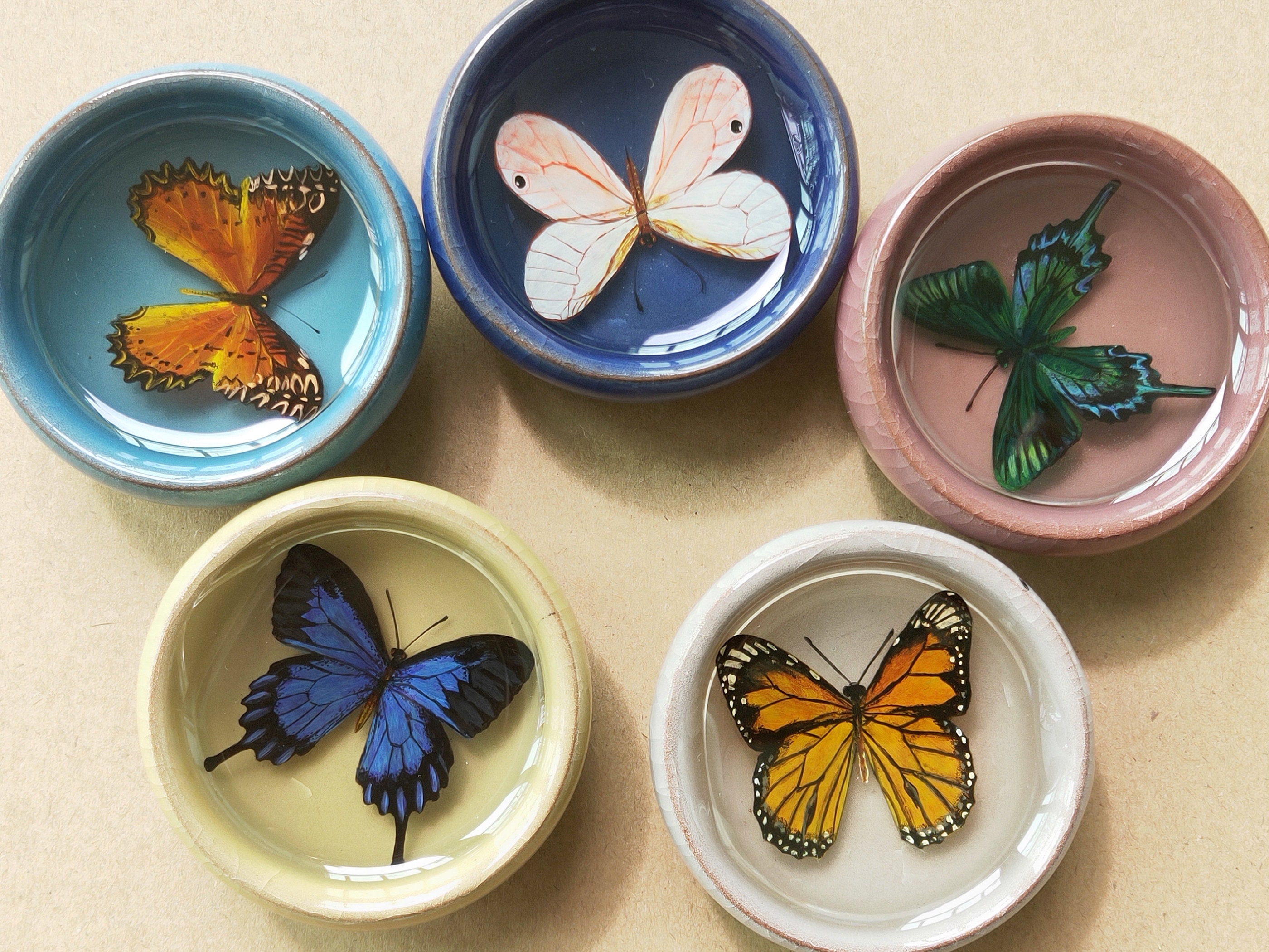 Epoxy resin butterfly discount