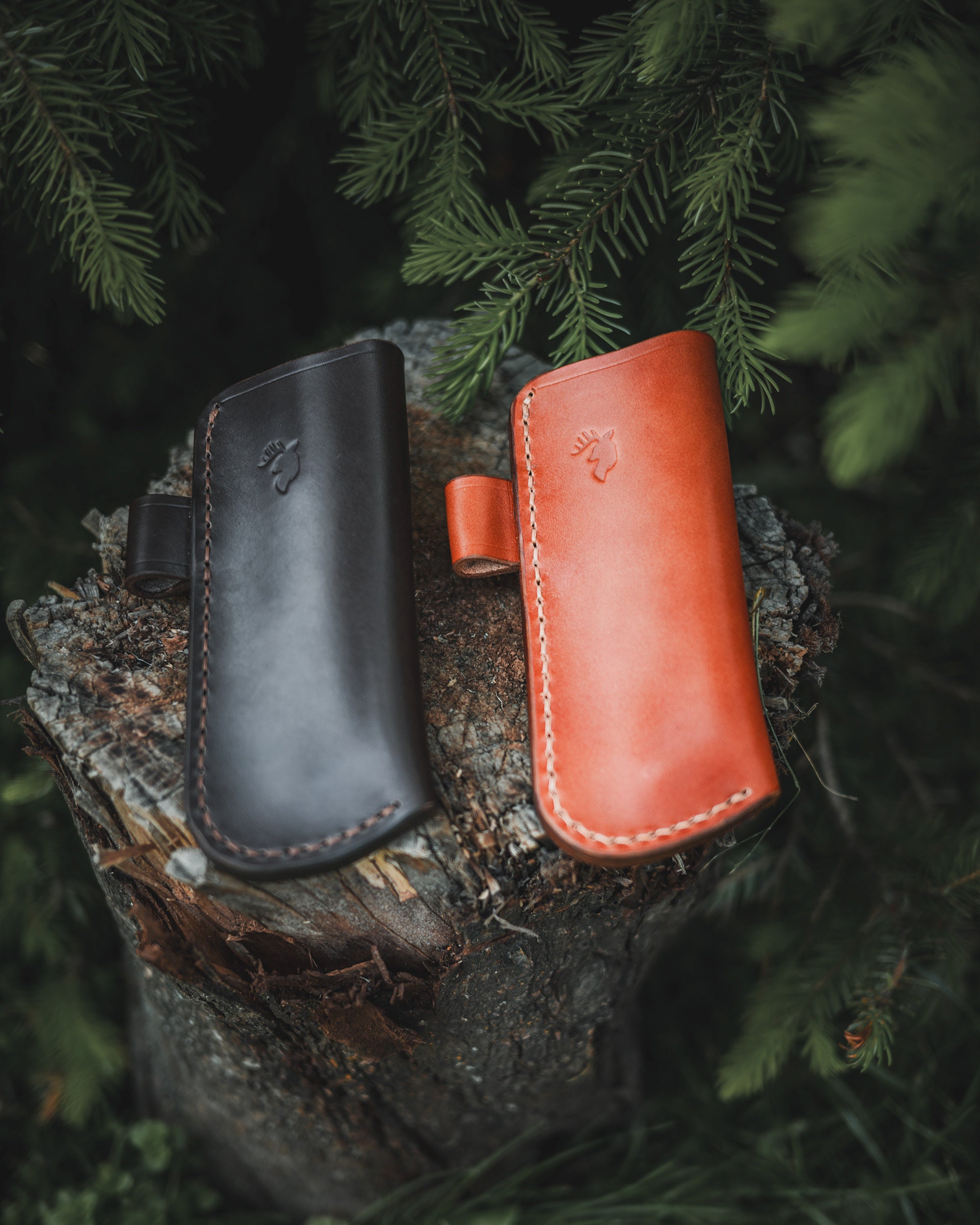 シルキーポケットボーイ170用レザーシース（フェロロッドループ付き