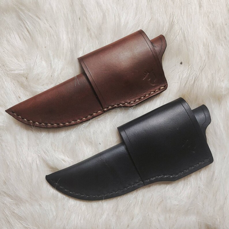 Horizontal Mora Knife Sheath Personalized Horizontal Sheath Etsy