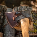 Universal Leather Axe Sheath for 8cm Blades product logo