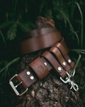 Bushcraft Leather Utility Belt 38 mm product logo