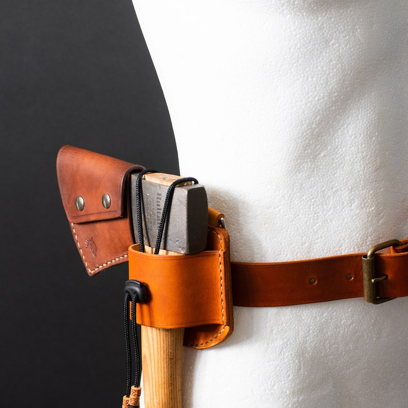 Bushcraft Axe Holder With Shoulder Strap | Etsy