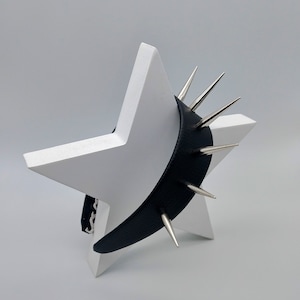 Harley - Spiked Crown - Silver Spike Headband