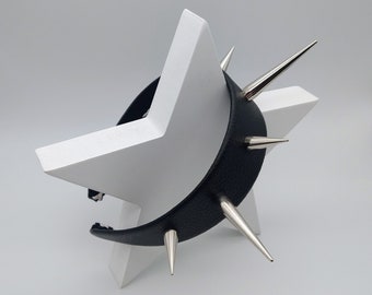 Wicked - Corona con pinchos / Diadema con pinchos de metal