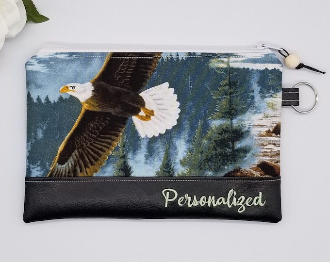 American Eagle Zipper Pouch