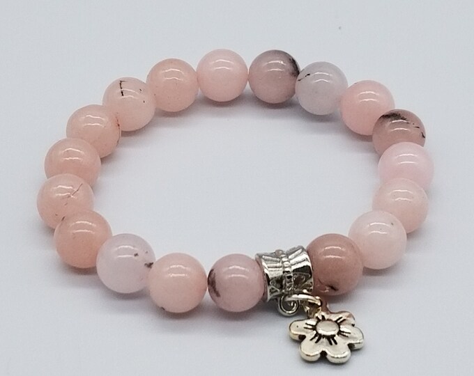 Cherry Blossom Jasper Bracelet