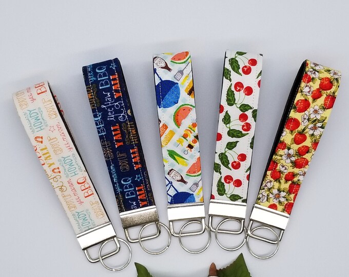 Chef Keychains, Cherry Strawberry Keychains