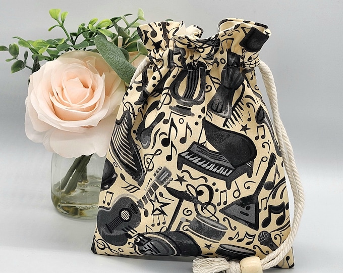Musical Instrument Drawstring Bag