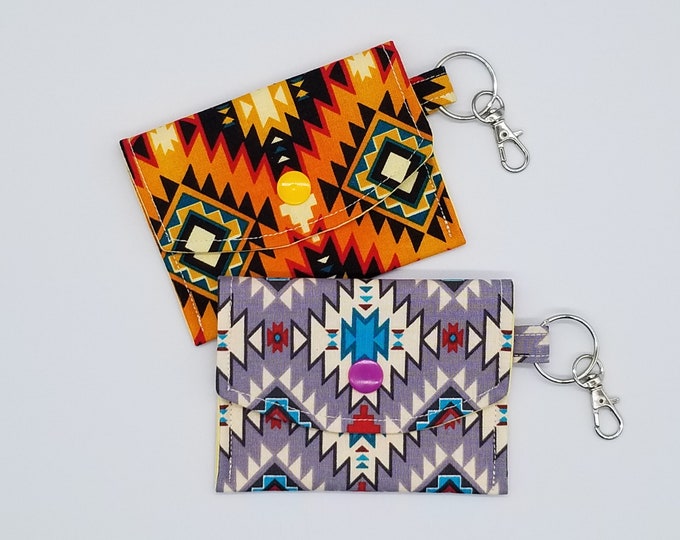 Southwest Snap Bag, Tribal Style Pouch