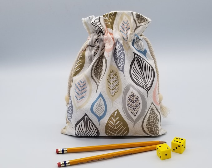 Reusable Fabric Gift Bag, Leaf