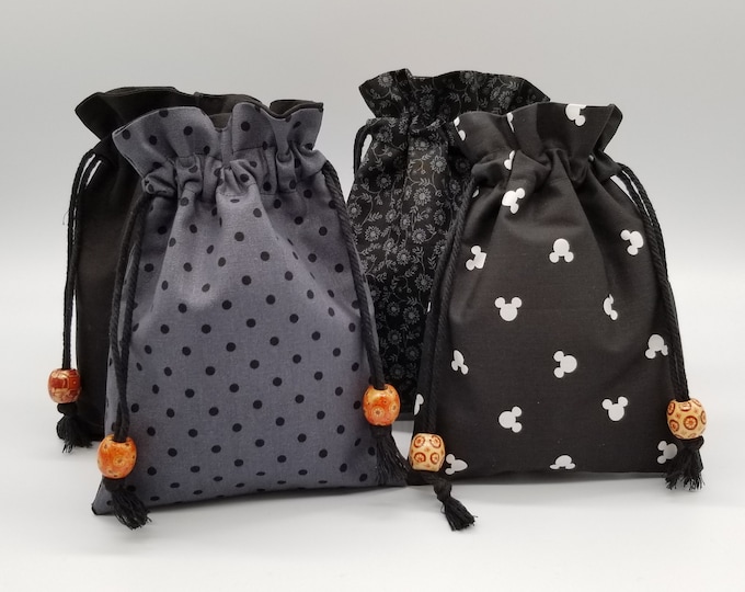 Black Fabric Bag
