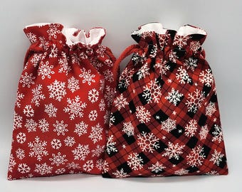 Christmas Snowflake Gift Bag