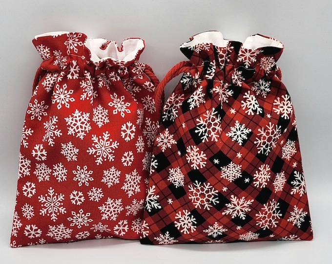 Christmas Snowflake Gift Bag