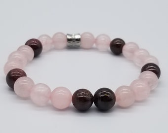 Color Jade Bracelet, 6 mm Bead