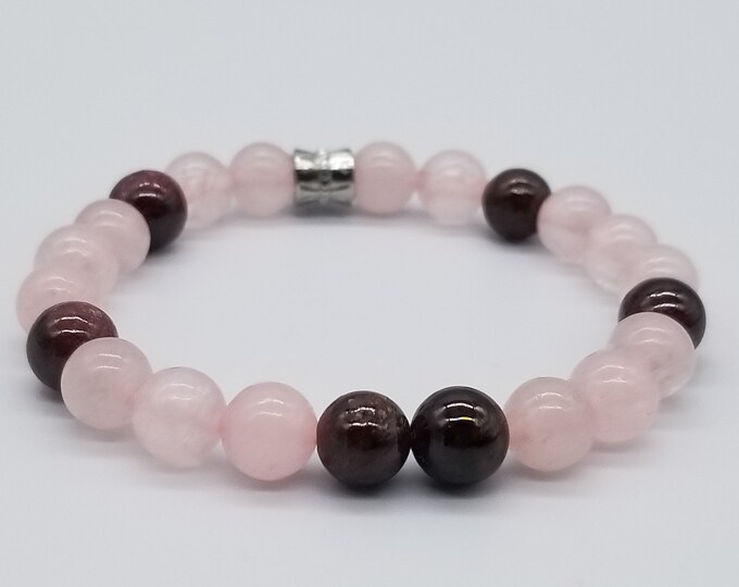 Color Jade Bracelet, 6 mm Bead
