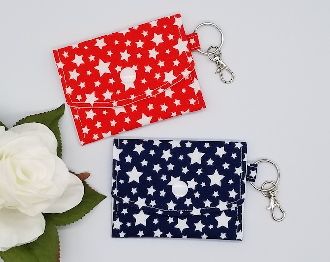 Little Star Card Wallet Keychain/ Coin Purse