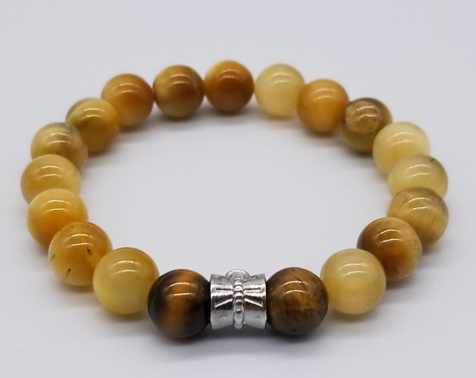 Gold Tiger Eye Bracelet