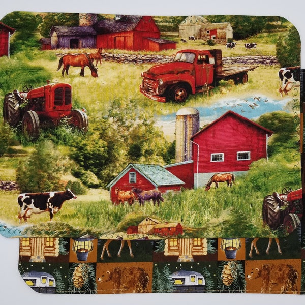 Reversible Placemats Etsy