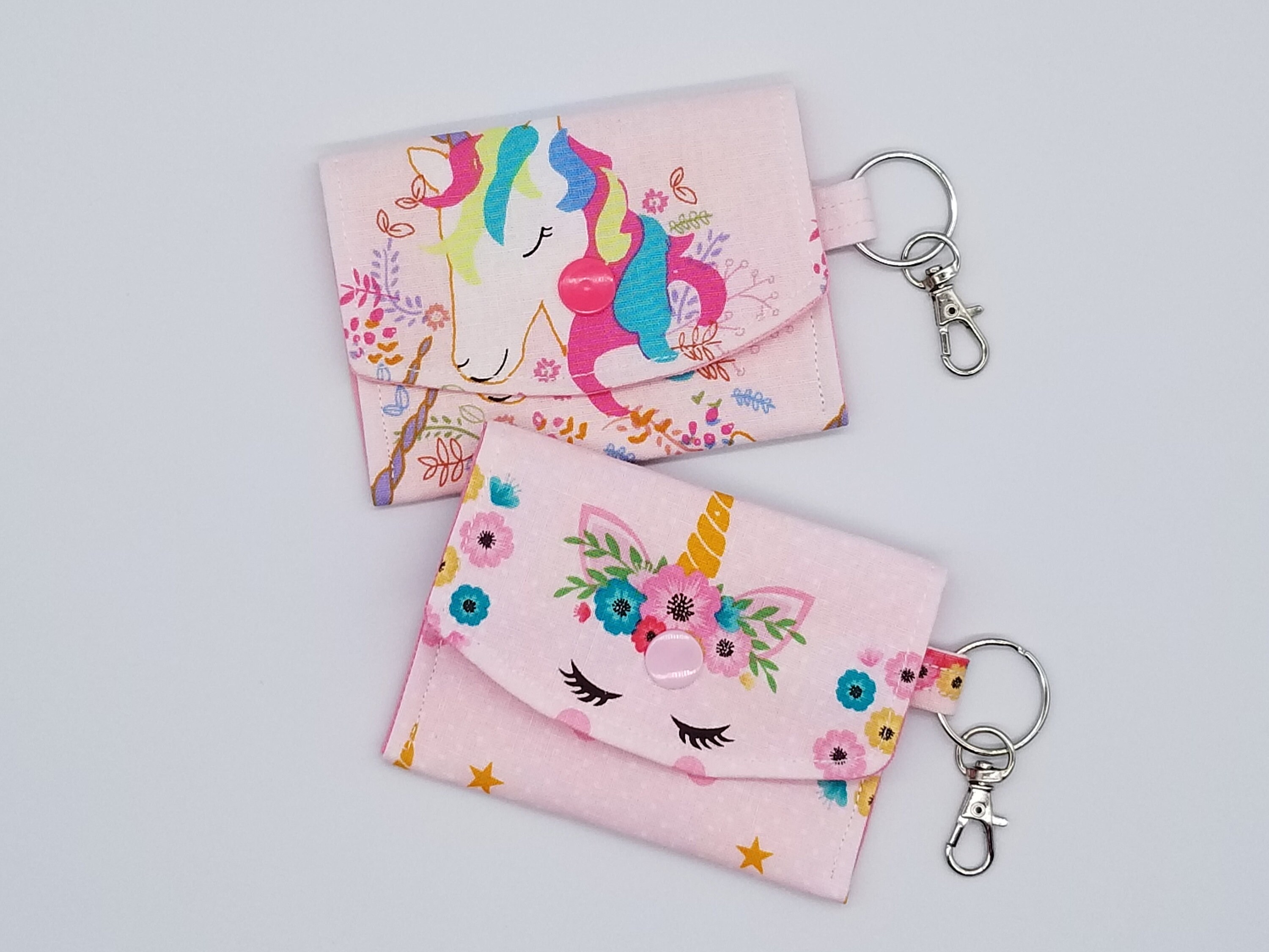 Pretty Pink Wallet Keychain