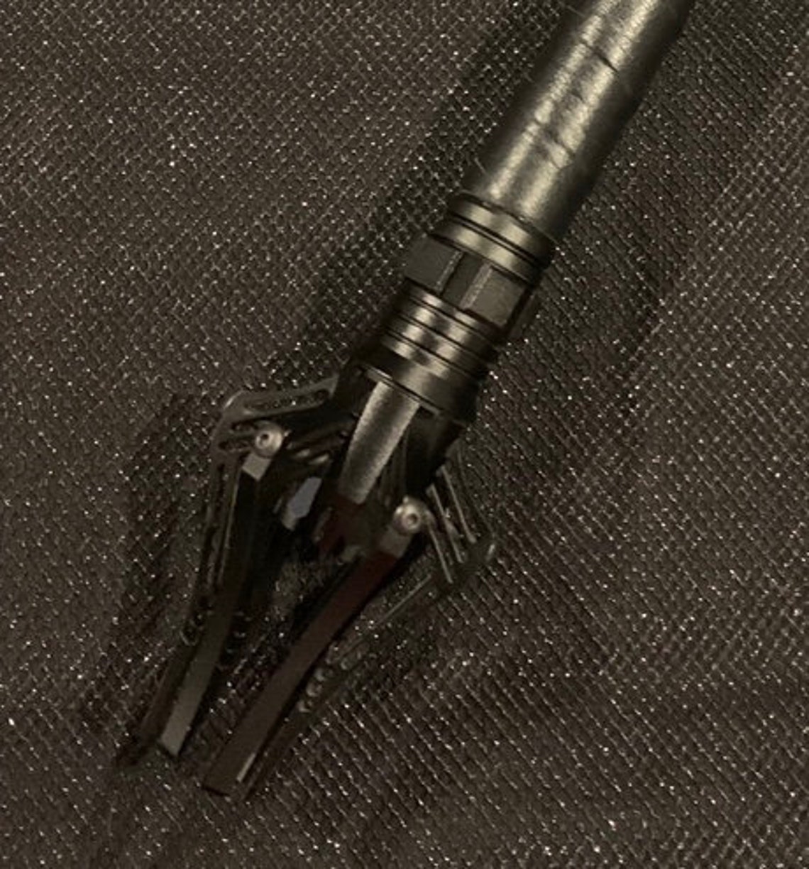 UV LED Custom Crossguard Lightsaber Staff w/ Purple Switch Etsy