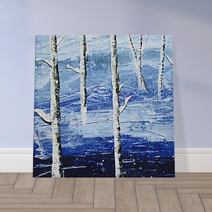 Winter Wonderland On Canvas