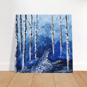 Winter&#39;s Dream on Canvas Canvas