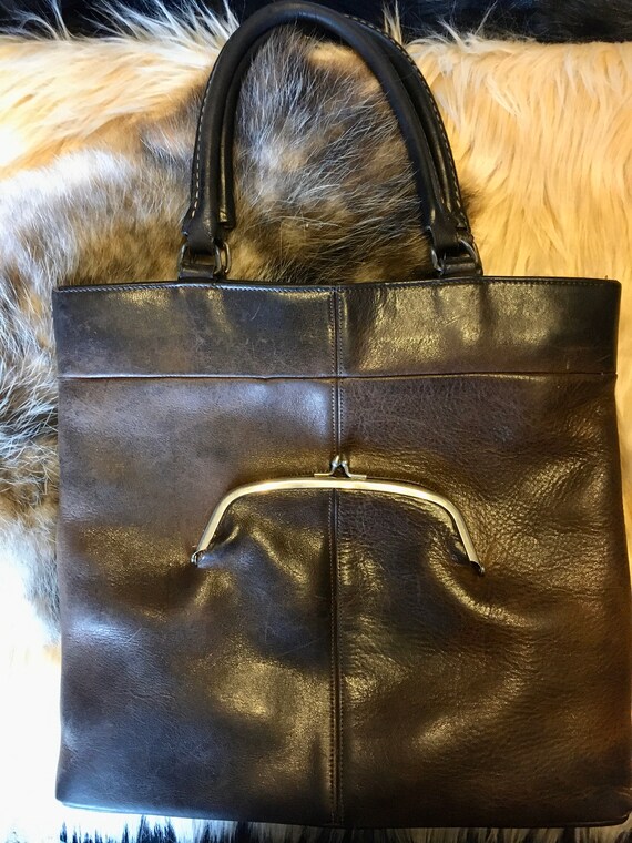 Coach Tote ~ Pre-Creed Bonnie Cashin Kisslock Lega