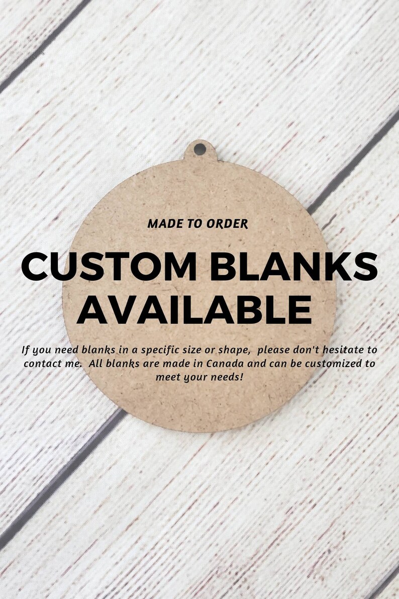 Round Acrylic Blanks Circle Acrylic Blanks Made in Canada Etsy