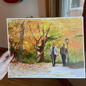 When Harry Met Sally Inspired Painting (11 x 14)