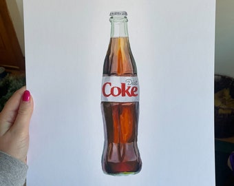 Diet Coke Painting