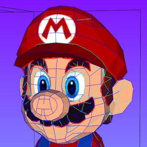 Super Mario&#39; Head for costume