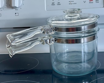 Vintage Pyrex Flameware #6283 Double Boiler