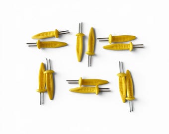 12 Vintage Corn on the Cob Holders