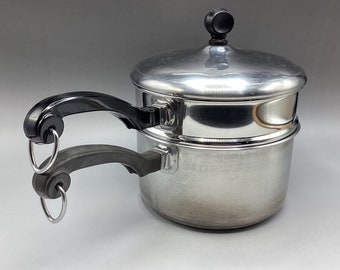 2 Quart Farberware Saucepan with Double Boiler