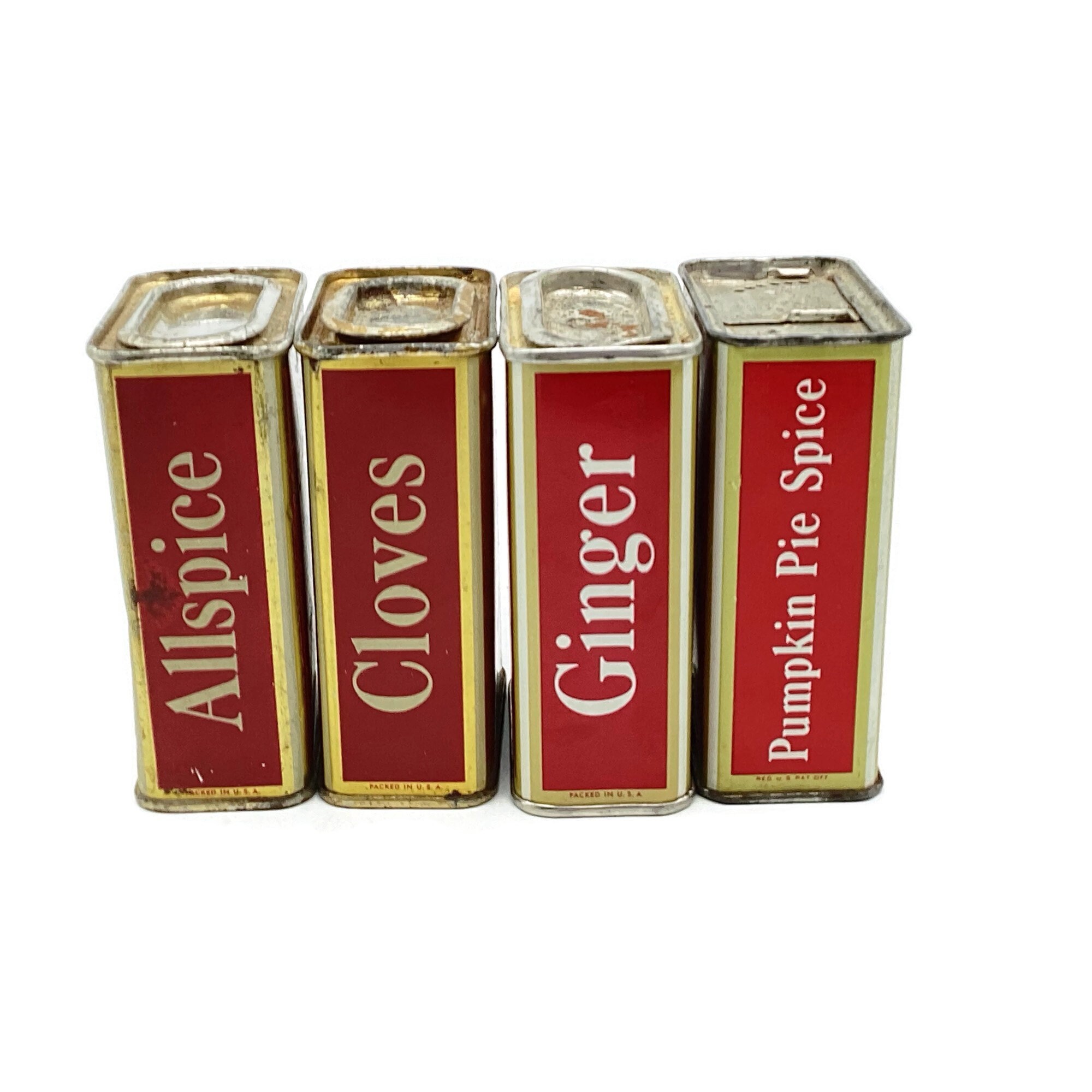 Old Tins Collection - Etsy