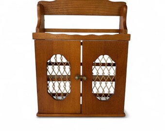 Vintage Wall Hung Spice Rack