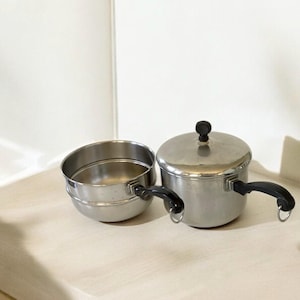 2-1/2 Quart Farberware Saucepan with Double Boiler